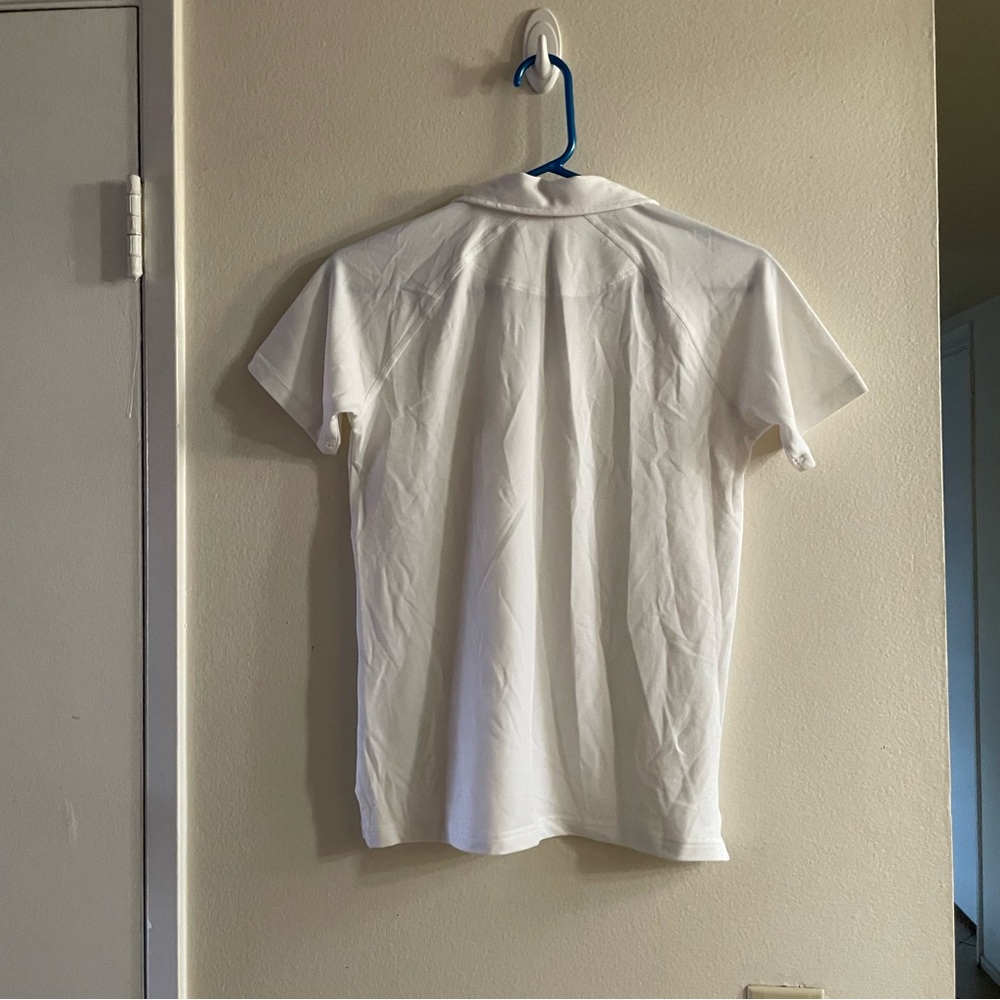 Rhone boy white polo shirt size 12